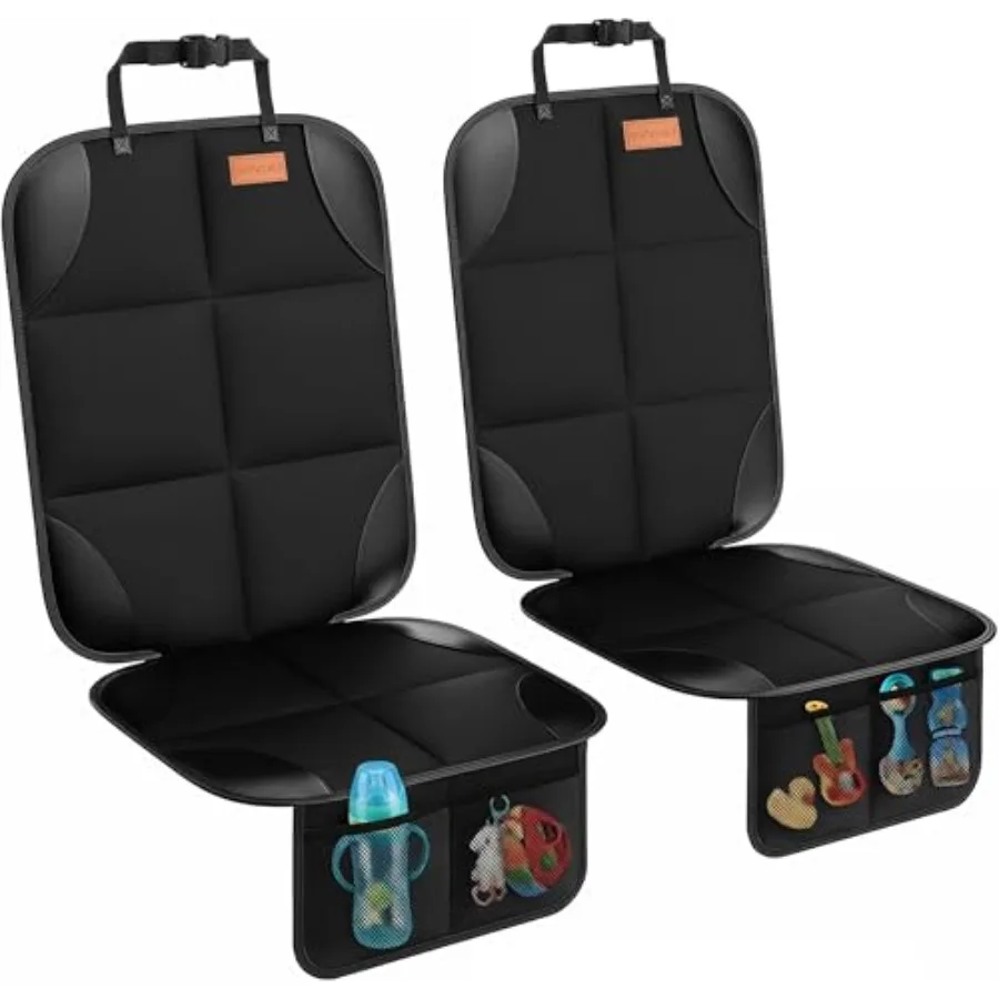 Car Seat Protector, 2Pack Seat Protector Protect Child Seats with Thickest Padding and Non-Slip Backing Mesh Pockets for Baby a
Car Seat Protector, 2Pack Seat Protector Protect Child Seats with Thickest Padding and Non-Slip Backing Mesh Pockets for Baby a