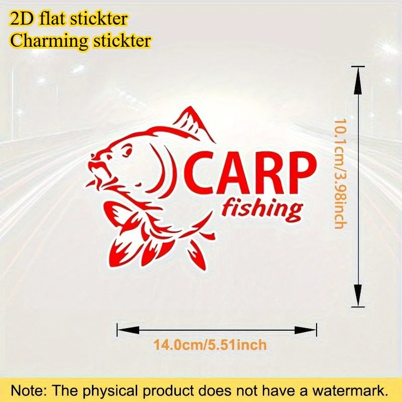 1pc Carp Fishing Red Outline Waterproof PVC Vinyl Sticker Matte Decal for Car Truck Outdoor Fishing Lovers Decor
1pc Carp Fishing Red Outline Waterproof PVC Vinyl Sticker Matte Decal for Car Truck Outdoor Fishing Lovers Decor