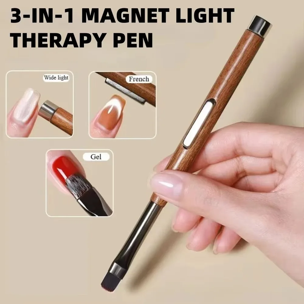 Double-headed Magnet Phototherapy Pen Multifunctional Matching Nail Magnetic Bar Manicure Tool Ultra-thin Brush
Double-headed Magnet Phototherapy Pen Multifunctional Matching Nail Magnetic Bar Manicure Tool Ultra-thin Brush