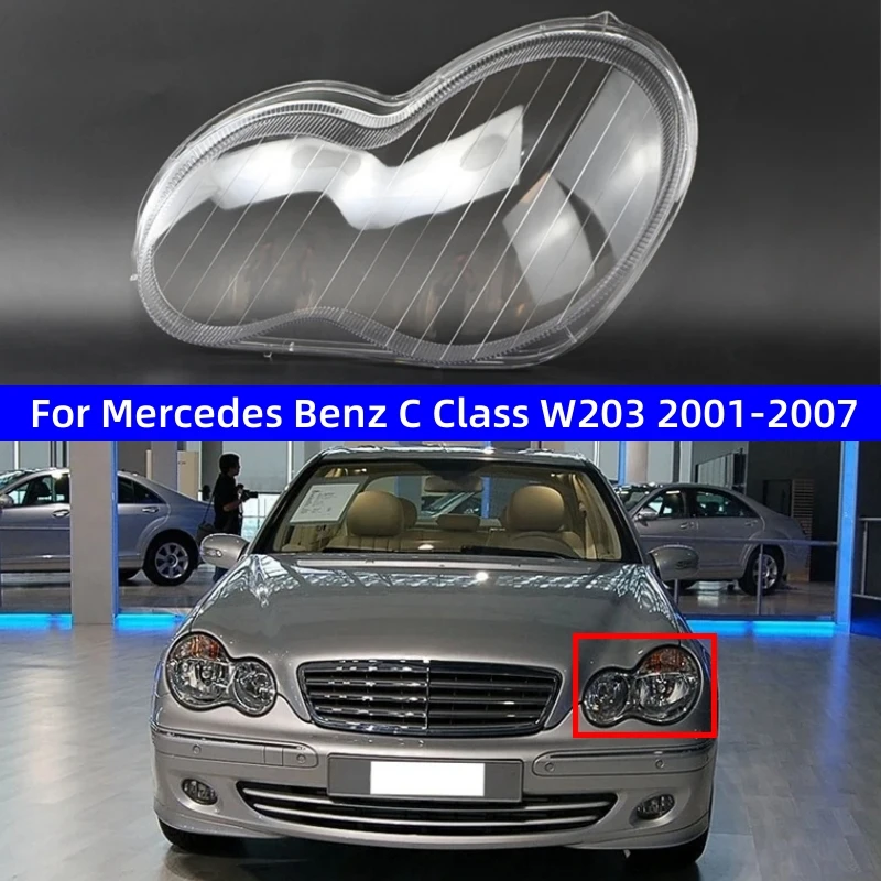 Для Mercedes Benz W203 2001 2002 2003 2004 2005 2006 2007 C-Class C180 C200 C230 C260 C280 Передние фары, линзы для фар 
Для Mercedes Benz W203 2001 2002 2003 2004 2005 2006 2007 C-Class C180 C200 C230 C260 C280 Передние фары, линзы для фар
