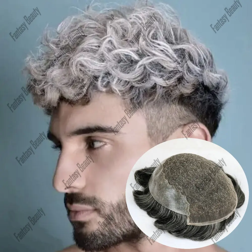 Swiss Lace Hair System For Men Toupee Human Hair20mm Curly Q6 Lace Front With Skin Toupee Male Hair Prosthsis Replacement System
Swiss Lace Hair System For Men Toupee Human Hair20mm Curly Q6 Lace Front With Skin Toupee Male Hair Prosthsis Replacement System
