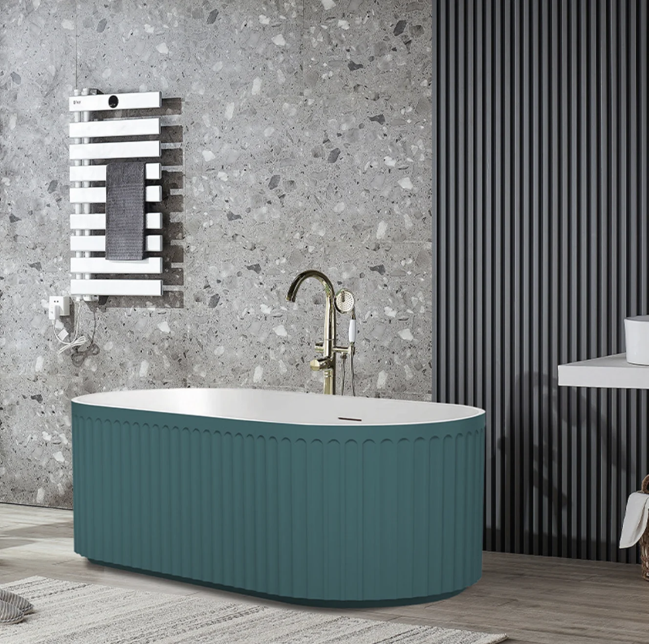 *a* Customized Color Acrylic Artificial Stone Bathtub Freestanding Soaking Easy Clean Durable Bathtub
*a* Customized Color Acrylic Artificial Stone Bathtub Freestanding Soaking Easy Clean Durable Bathtub