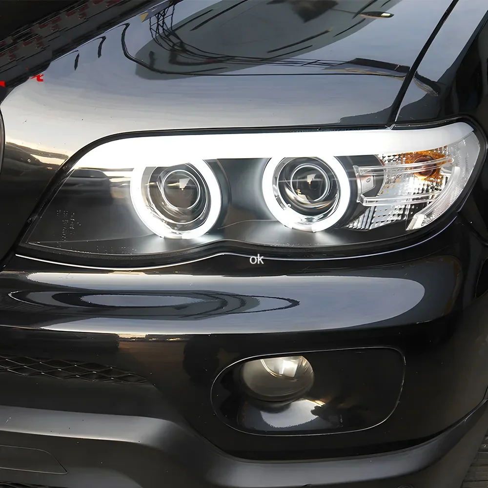 Auto Headlights For BMW X5 E53 2004-2006 LED Car Front Lamps Assembly Upgrade High Quality Projector Lens Tool Accessories
Auto Headlights For BMW X5 E53 2004-2006 LED Car Front Lamps Assembly Upgrade High Quality Projector Lens Tool Accessories