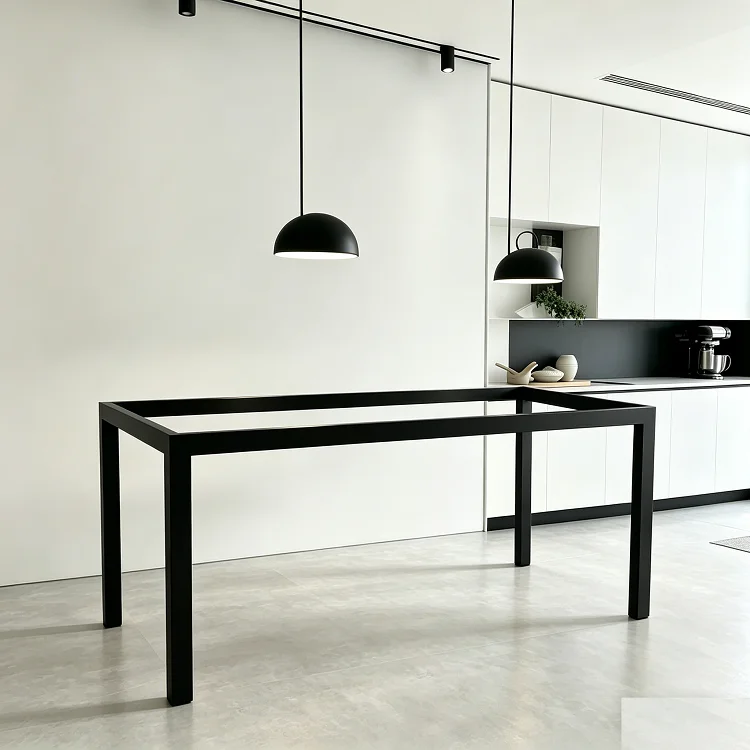 Simple wrought iron stainless steel table legs, dining table bracket, tea table feet, modern home desk
Simple wrought iron stainless steel table legs, dining table bracket, tea table feet, modern home desk