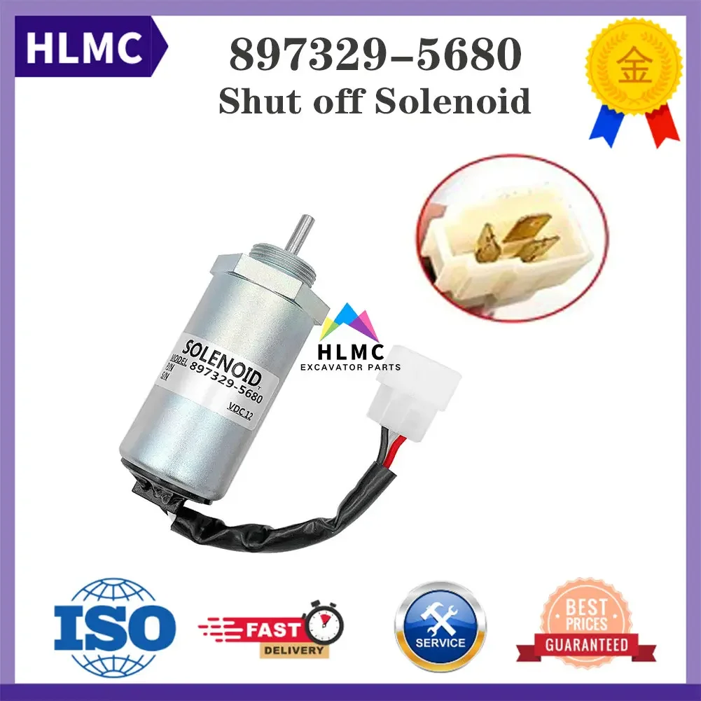 Fuel Shut off Solenoid MV1-81 12V for Isuzu Engine 4LE2 for Hitachi Excavator EX35U EX27U EX50U ZAXIS35U 897329-5680
Fuel Shut off Solenoid MV1-81 12V for Isuzu Engine 4LE2 for Hitachi Excavator EX35U EX27U EX50U ZAXIS35U 897329-5680