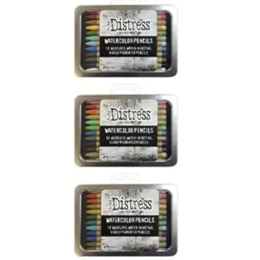 Ink Tim Holtz Distress Watercolor Pencil Bundle Set 1, 2, and 3 36 Count Set-1 TDH76308,Set-2 (TDH76315), Set-3 (TDH76643) Prem
Ink Tim Holtz Distress Watercolor Pencil Bundle Set 1, 2, and 3 36 Count Set-1 TDH76308,Set-2 (TDH76315), Set-3 (TDH76643) Prem