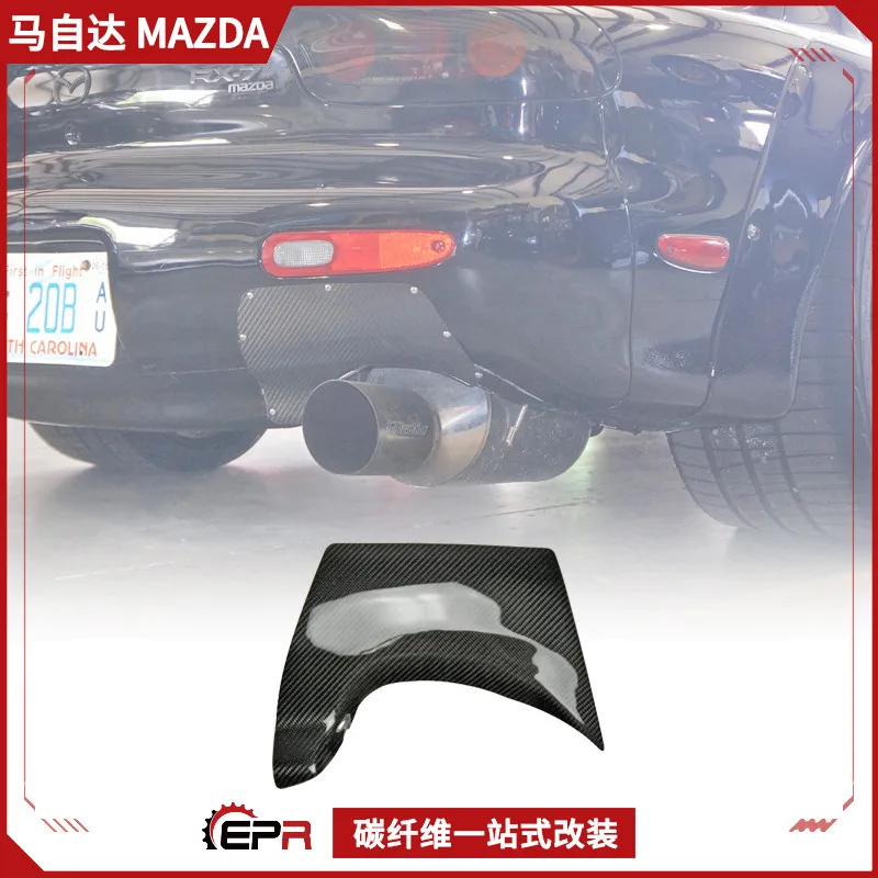 Подходит для Mazda Mazda RX7 FD3S, модифицированных деталей из углеродного волокна, патчей выхлопной трубы, установки верхней крышки хвостовой сопла
Подходит для Mazda Mazda RX7 FD3S, модифицированных деталей из углеродного волокна, патчей выхлопной трубы, установки верхней крышки хвостовой сопла