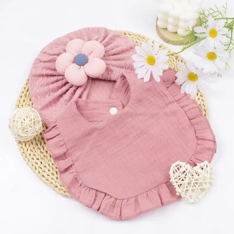 0-2Year Baby Bibs Turban Cap Set Soft Gauze Cotton Newborn Saliva Towel Flower Infant Indian Hat Boy Girl Kids Feeding Burp Clot
0-2Year Baby Bibs Turban Cap Set Soft Gauze Cotton Newborn Saliva Towel Flower Infant Indian Hat Boy Girl Kids Feeding Burp Clot