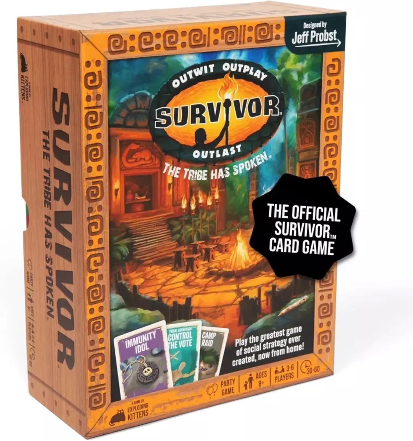 Survivor: The Tribe Has Spoken- The only Official Card Game for Survivor Fans - Family Party Game for Ages 8 and up - 3 to 6 Pla
Survivor: The Tribe Has Spoken- The only Official Card Game for Survivor Fans - Family Party Game for Ages 8 and up - 3 to 6 Pla