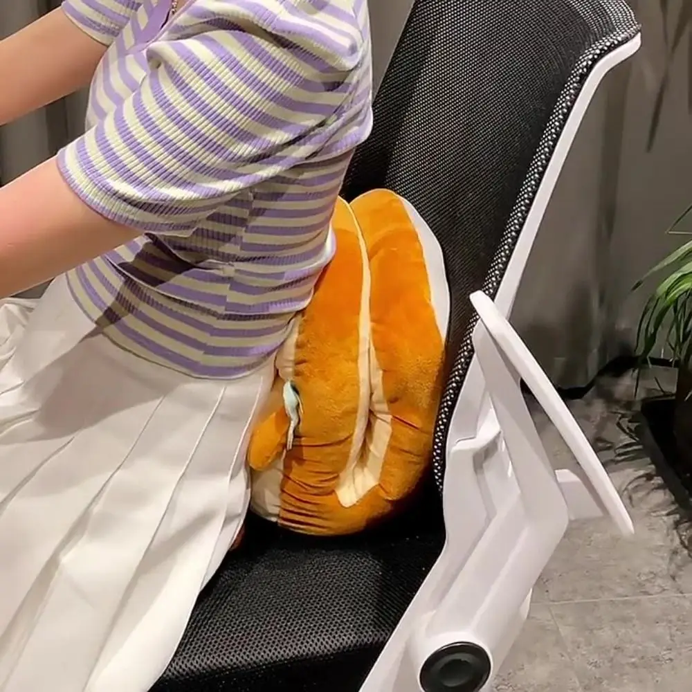 Double-sided Hand Warmer Pillow Super Soft Plush&Ice Silk Goose Office Nap Pillow Hand Hold Keep Warm Toast Pillow Stuffed Toy 
Double-sided Hand Warmer Pillow Super Soft Plush&Ice Silk Goose Office Nap Pillow Hand Hold Keep Warm Toast Pillow Stuffed Toy