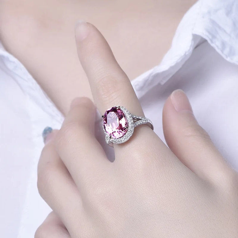 New Pink Oval Gemstone Sterling Silver Rrincess Rings For Women Fine Accessories for Wedding Engagement Party For GirlfriendFine
New Pink Oval Gemstone Sterling Silver Rrincess Rings For Women Fine Accessories for Wedding Engagement Party For GirlfriendFine