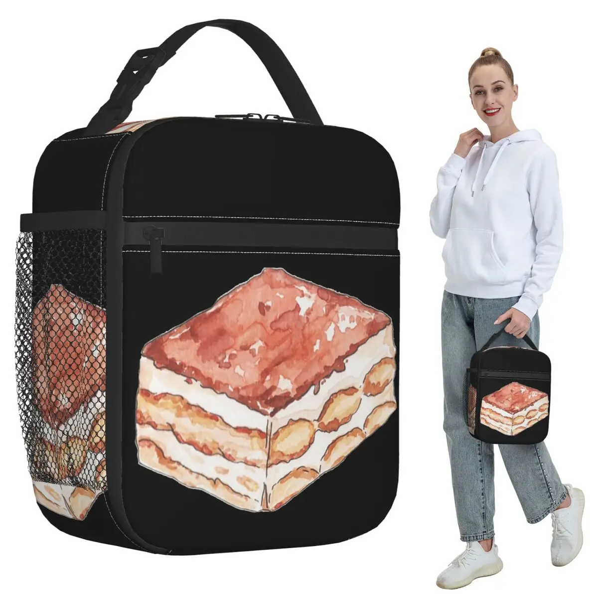 Термосумка для обедов Tiramisu для женщин, офисная термосумка-холодильник, герметичный контейнер для еды
Термосумка для обедов Tiramisu для женщин, офисная термосумка-холодильник, герметичный контейнер для еды