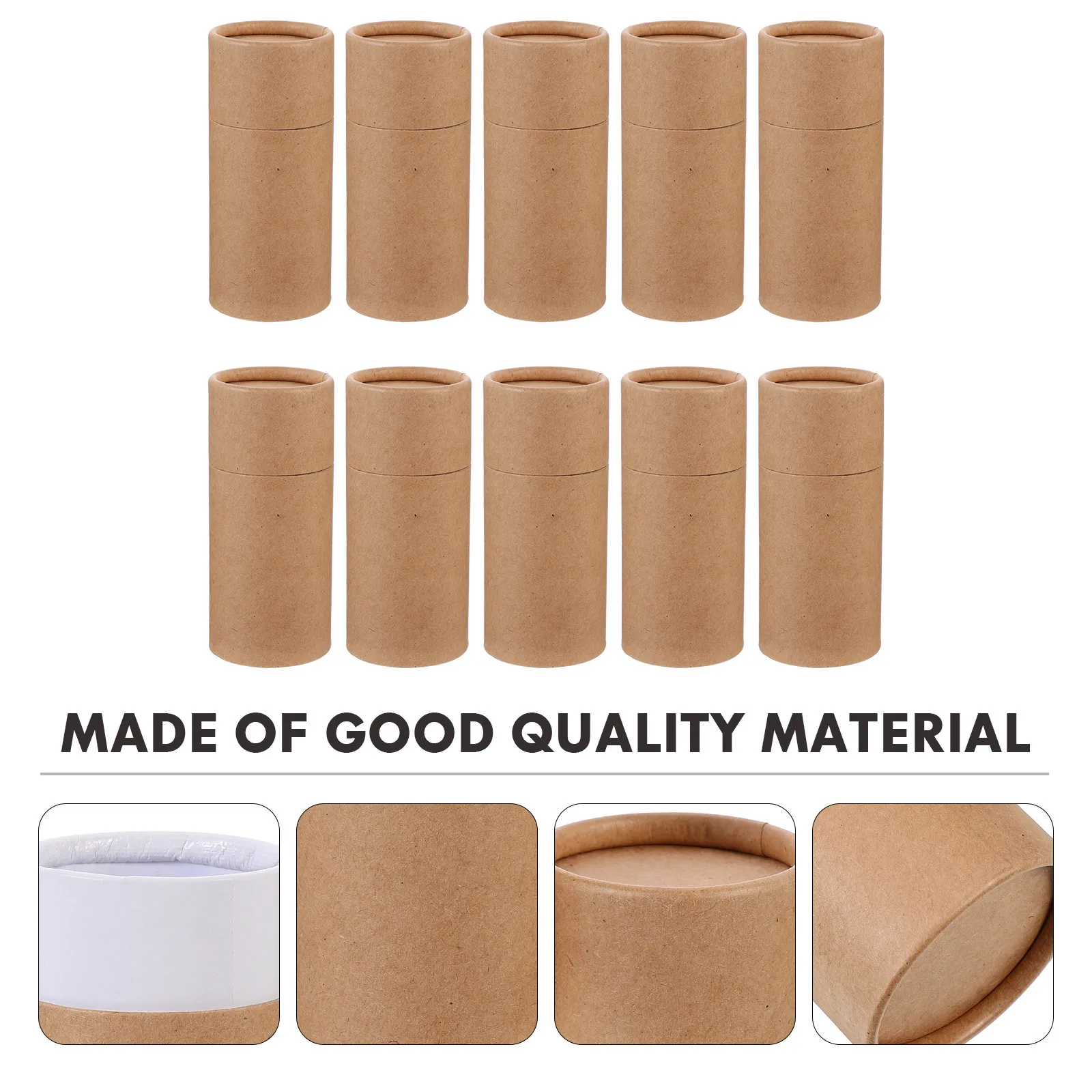 10Pcs Essential Oil Bottle Paper Cylinder Packing Boxes Brown Kraft Paper Gift Containers Portable Storage Cases for Tea Incense
10Pcs Essential Oil Bottle Paper Cylinder Packing Boxes Brown Kraft Paper Gift Containers Portable Storage Cases for Tea Incense