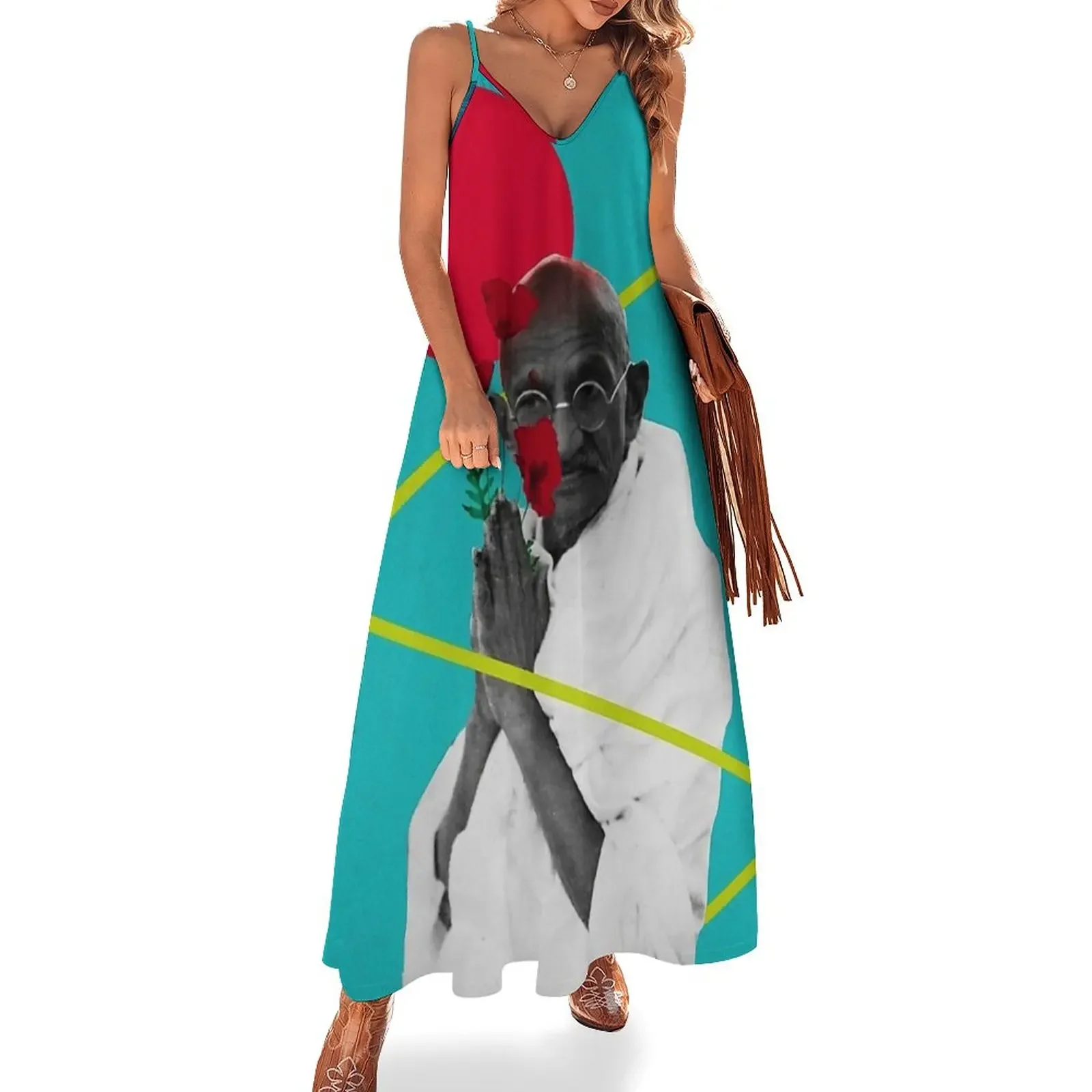 Gandhi Ganden Sleeveless Dress beach outfits for women dress women summer elegant evening dresses for women 2025 Dress
Gandhi Ganden Sleeveless Dress beach outfits for women dress women summer elegant evening dresses for women 2025 Dress