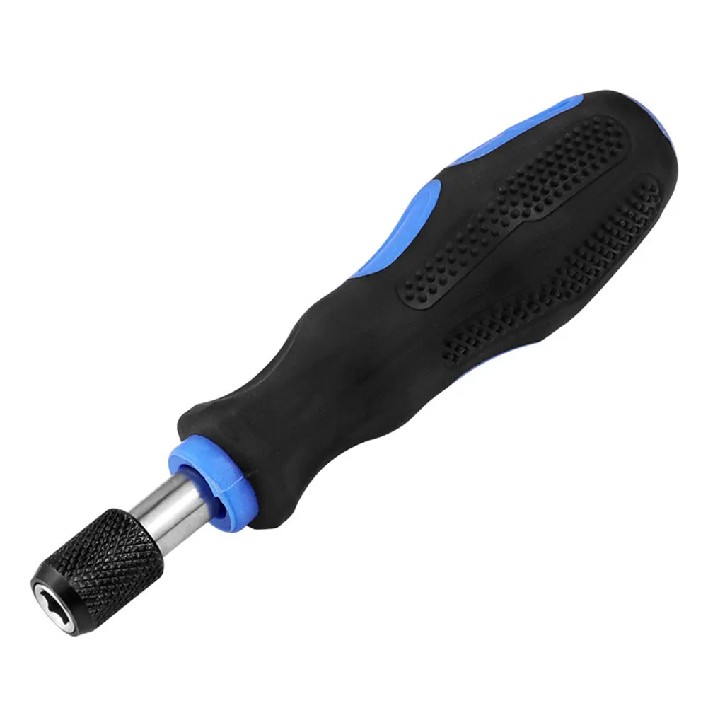 Red Blue 1/4in Multifunctional Screwdriver Handle Quick Change Magnetic Driver Grip For Home Maintenance Assembly Work Tools
Red Blue 1/4in Multifunctional Screwdriver Handle Quick Change Magnetic Driver Grip For Home Maintenance Assembly Work Tools