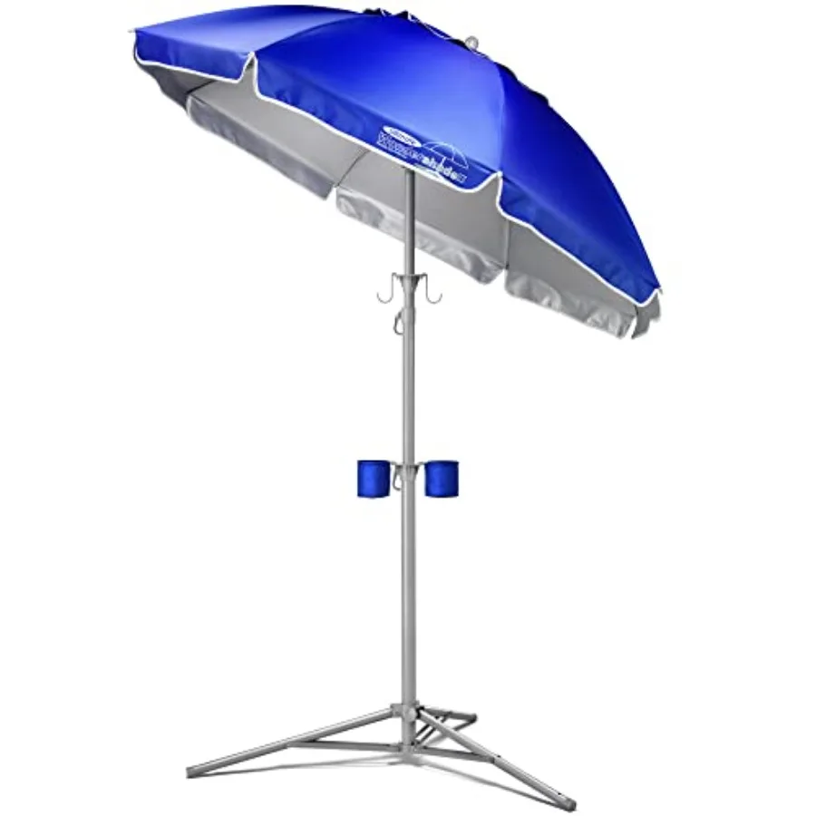 Ultimate Portable Sun Shade Umbrella Lightweight Adjustable Outdoor Patio Beach Umbrella with Tripod Base, Blue
Ultimate Portable Sun Shade Umbrella Lightweight Adjustable Outdoor Patio Beach Umbrella with Tripod Base, Blue