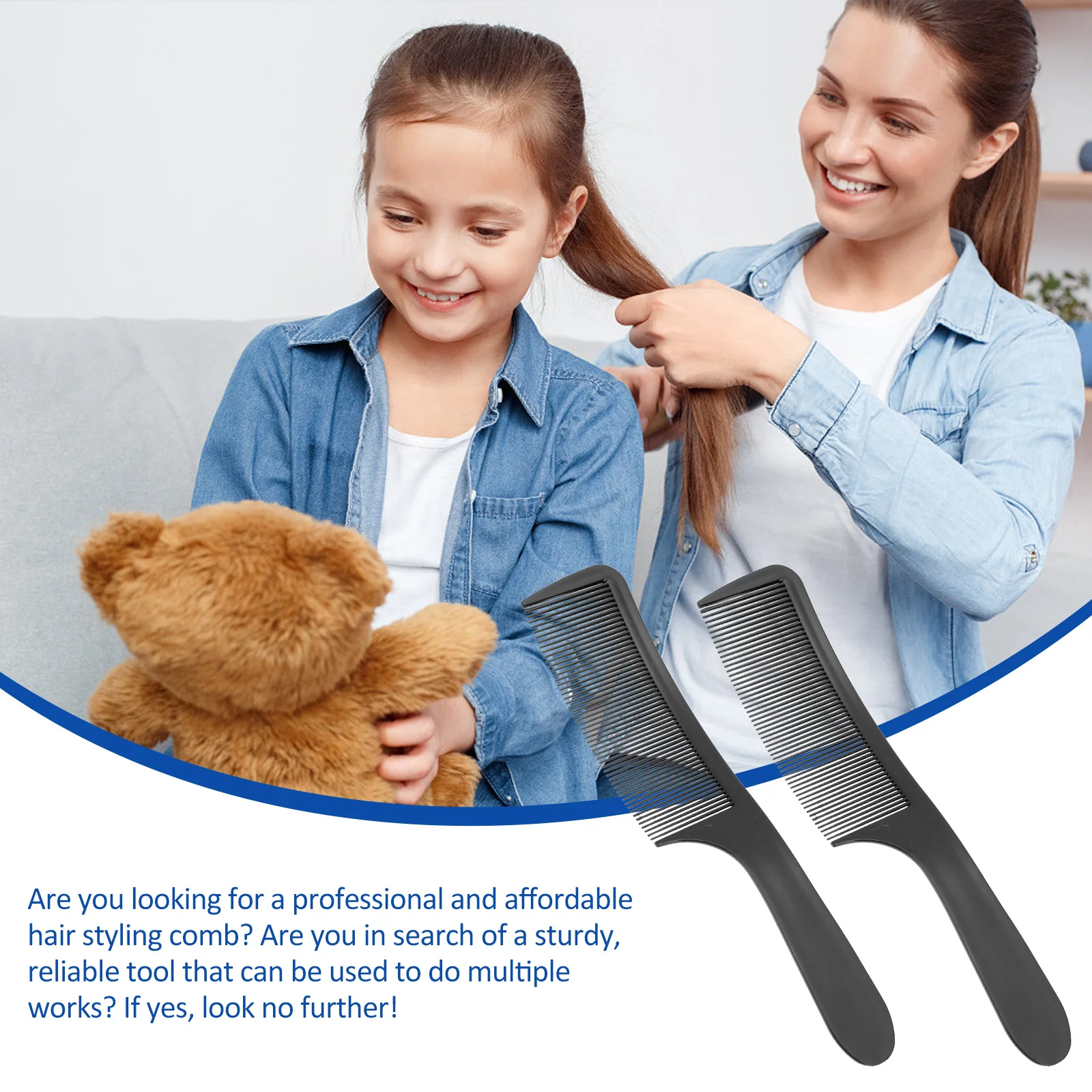 6pcs Barber Hair Styling Comb Detangling Brush For Wet Dry Hair Portable Salon Tool Compact Durable Hairdressing Comb
6pcs Barber Hair Styling Comb Detangling Brush For Wet Dry Hair Portable Salon Tool Compact Durable Hairdressing Comb