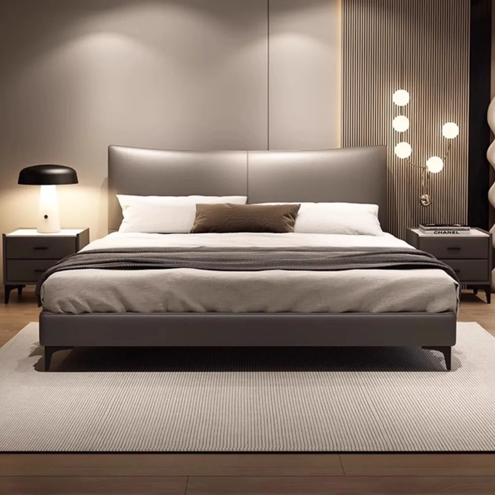 Headboards Modern Beds Double Minimalist Nightstands Storage Bed Aesthetic Multifunctional Cama Matrimonial Home Decoraction
Headboards Modern Beds Double Minimalist Nightstands Storage Bed Aesthetic Multifunctional Cama Matrimonial Home Decoraction