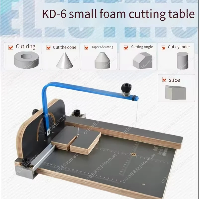 Electric Hot Wire Low Density Sponge Cutting Machine Household Lightweight Foam Cutter Styrofoam Cutting Table foam 380x280MM.
Electric Hot Wire Low Density Sponge Cutting Machine Household Lightweight Foam Cutter Styrofoam Cutting Table foam 380x280MM.