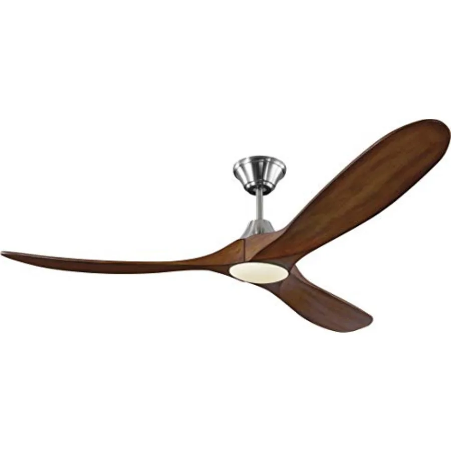 3MAVR60BSKOAD Maverick Modern Energy Star 60 Ceiling Fan with LED Light and Hand Remote Control, 3 Balsa Wood Blades, Brushed S
3MAVR60BSKOAD Maverick Modern Energy Star 60 Ceiling Fan with LED Light and Hand Remote Control, 3 Balsa Wood Blades, Brushed S