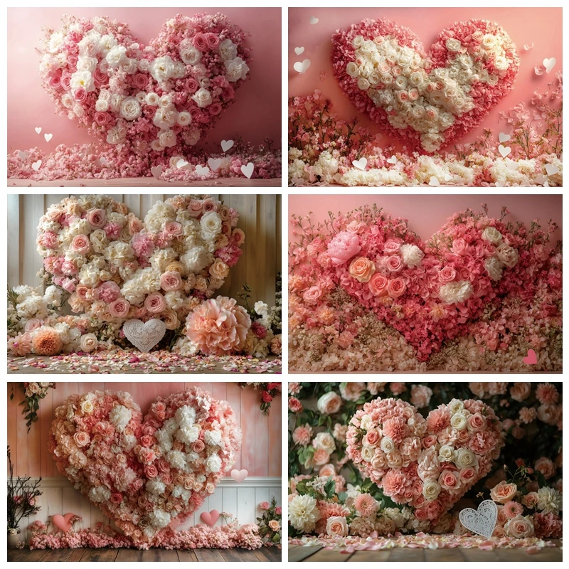 Rose Flower Heart Valentine's Day Party Backdrop Photography Bride Photo Photographic Props Baby Shower Background Studio Shoots
Rose Flower Heart Valentine's Day Party Backdrop Photography Bride Photo Photographic Props Baby Shower Background Studio Shoots