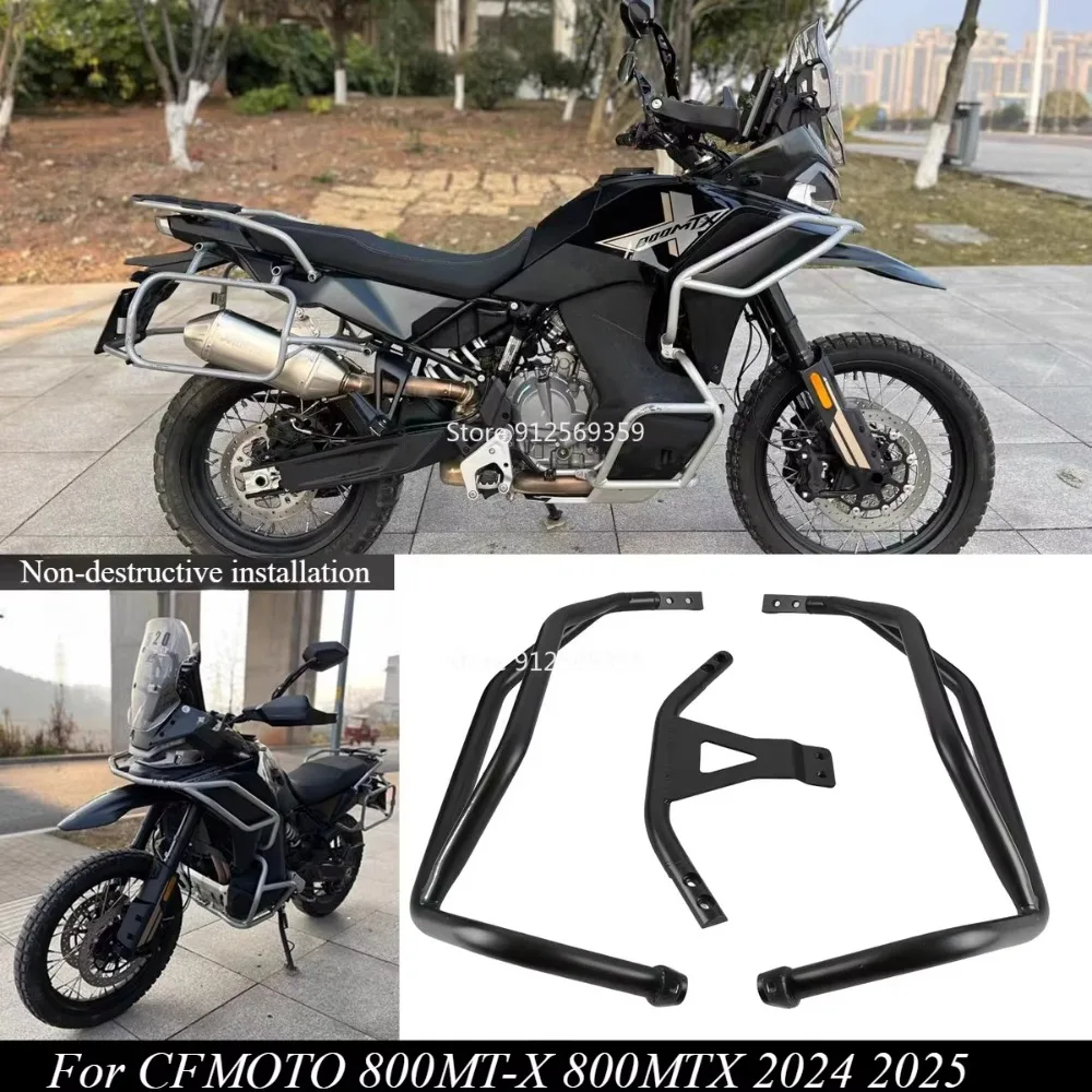 Para CFMOTO 800MT-X 800MTX 2024 2025: Barra Protectora de Motor para Motocicleta, Barra Anticaída, Jaula de Protección, Parachoq
Para CFMOTO 800MT-X 800MTX 2024 2025: Barra Protectora de Motor para Motocicleta, Barra Anticaída, Jaula de Protección, Parachoq