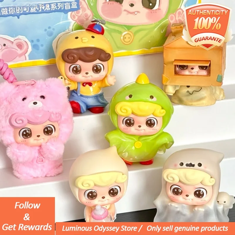 Authentic Q.Kid Be Your Q Baby Series Blind Box Figurine Kawaii Cartoon Collection Model Doll Desktop Decor Toy Gift Mystery Box
Authentic Q.Kid Be Your Q Baby Series Blind Box Figurine Kawaii Cartoon Collection Model Doll Desktop Decor Toy Gift Mystery Box