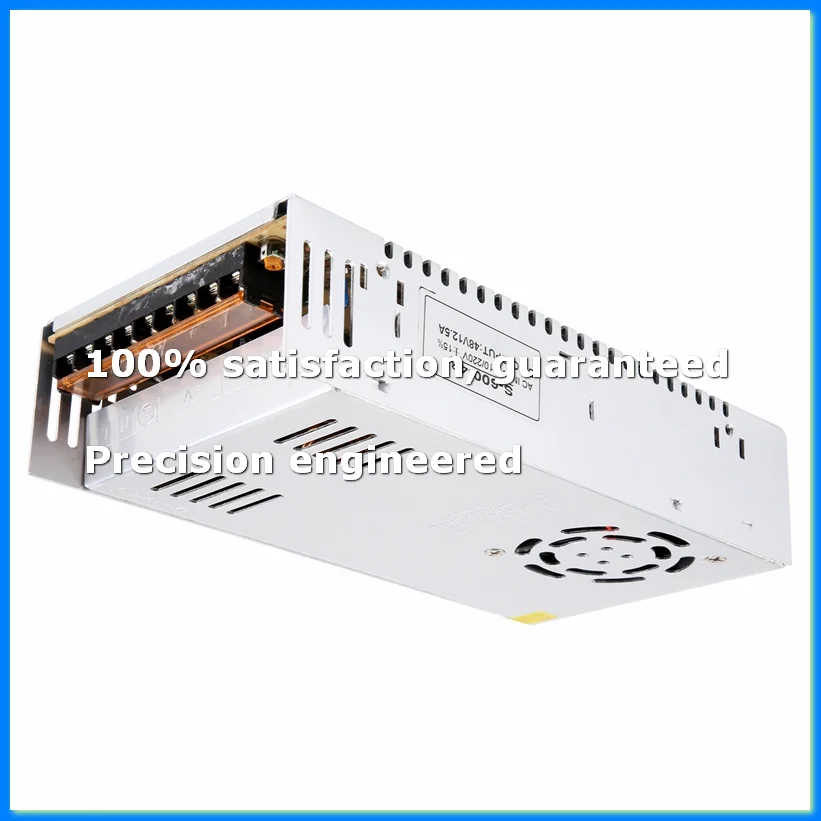 48V 12.5A 600W Switch Power Supply for Monitoring Equipment, Industrial Automation, PLC Control Cabinet, LED Equipment-A22U
48V 12.5A 600W Switch Power Supply for Monitoring Equipment, Industrial Automation, PLC Control Cabinet, LED Equipment-A22U