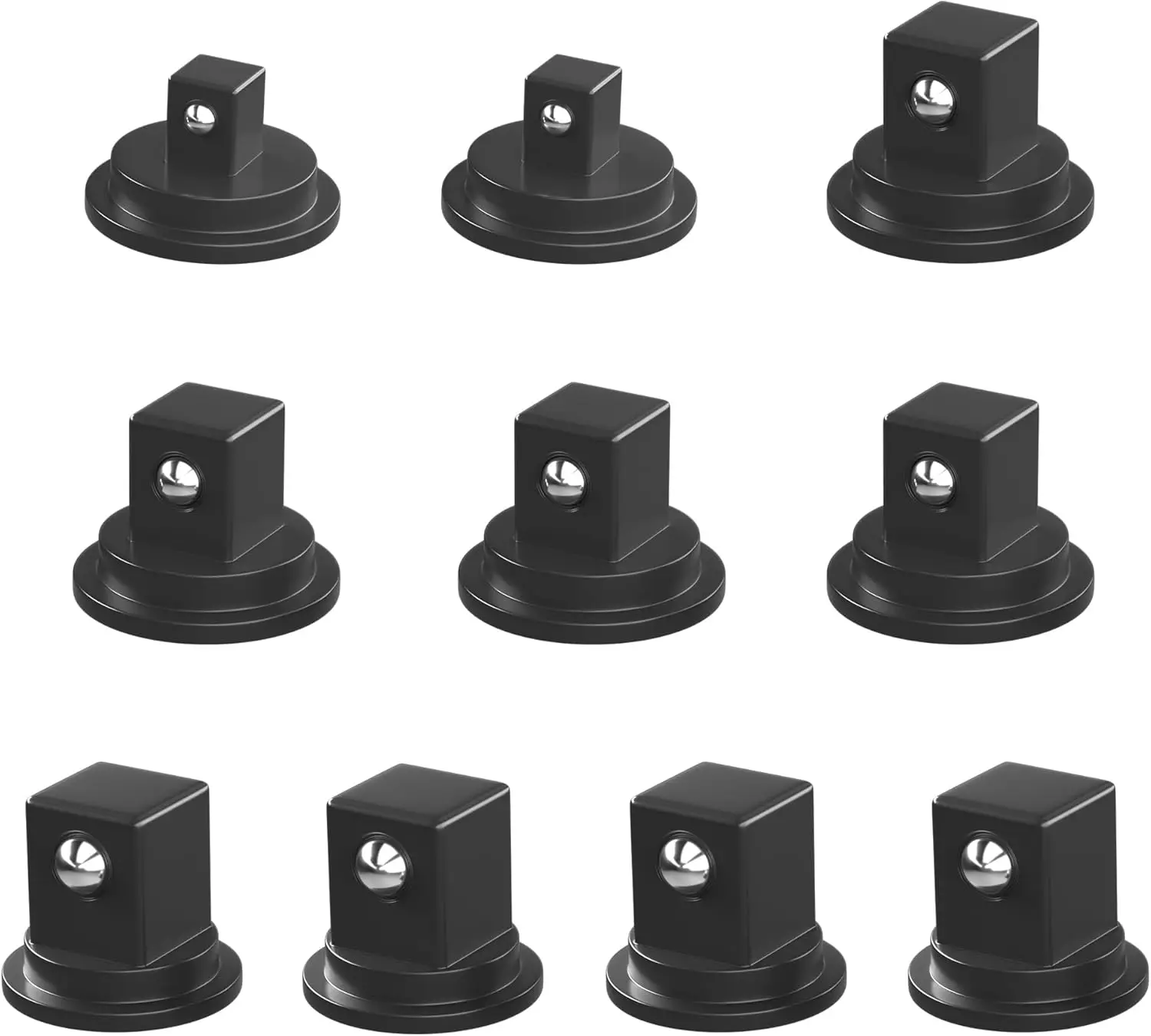 10-Piece Socket Clips Set for 1/4", 3/8", 1/2" Drive Magnetic Socket Organizer Rails
10-Piece Socket Clips Set for 1/4", 3/8", 1/2" Drive Magnetic Socket Organizer Rails
