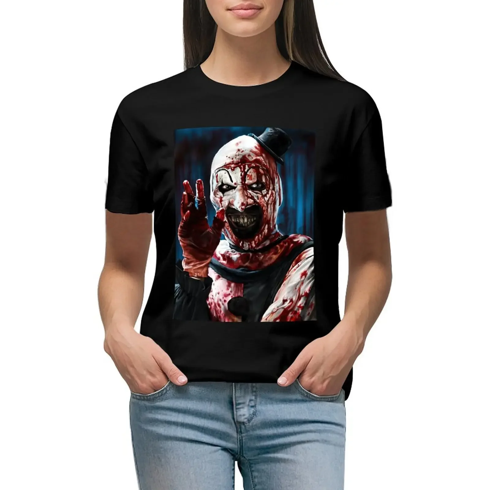 The Clown Drawing Art T-Shirt animal print shirt for girls customizeds new edition vintage Women's summer blouses 2024
The Clown Drawing Art T-Shirt animal print shirt for girls customizeds new edition vintage Women's summer blouses 2024