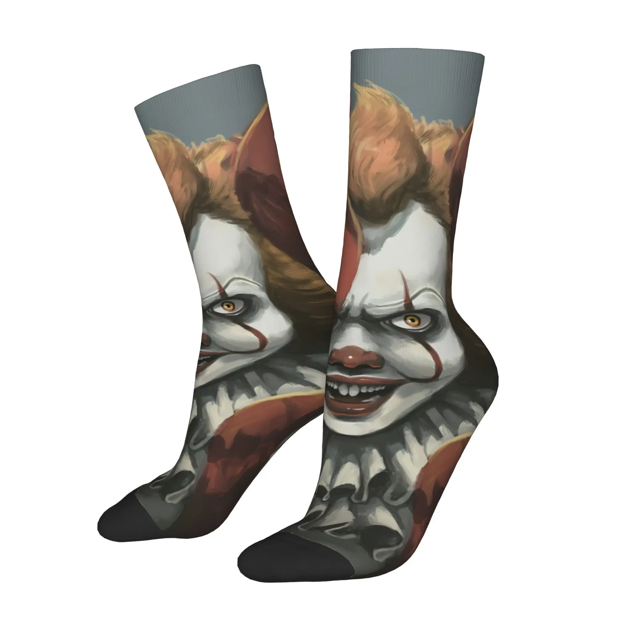 Забавные мужские носки Pennywise Movie Ретро Хип-хоп Бесшовные носки для экипажа Подарочный узор с принтом
Забавные мужские носки Pennywise Movie Ретро Хип-хоп Бесшовные носки для экипажа Подарочный узор с принтом