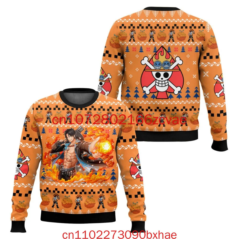 2026 Autumn/Winter New One Piece Sanji Ugly Christmas Sweater 3D Printed Fashionable Street Trendy Men's and Women's Children's
2026 Autumn/Winter New One Piece Sanji Ugly Christmas Sweater 3D Printed Fashionable Street Trendy Men's and Women's Children's