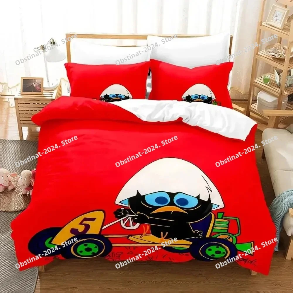 Anime Cute Calimero Bedding Set Printed Bed Set Duvet Cover Sheet Pillowcase Bed Soft Quilt Cover Full Queen King Size
Anime Cute Calimero Bedding Set Printed Bed Set Duvet Cover Sheet Pillowcase Bed Soft Quilt Cover Full Queen King Size