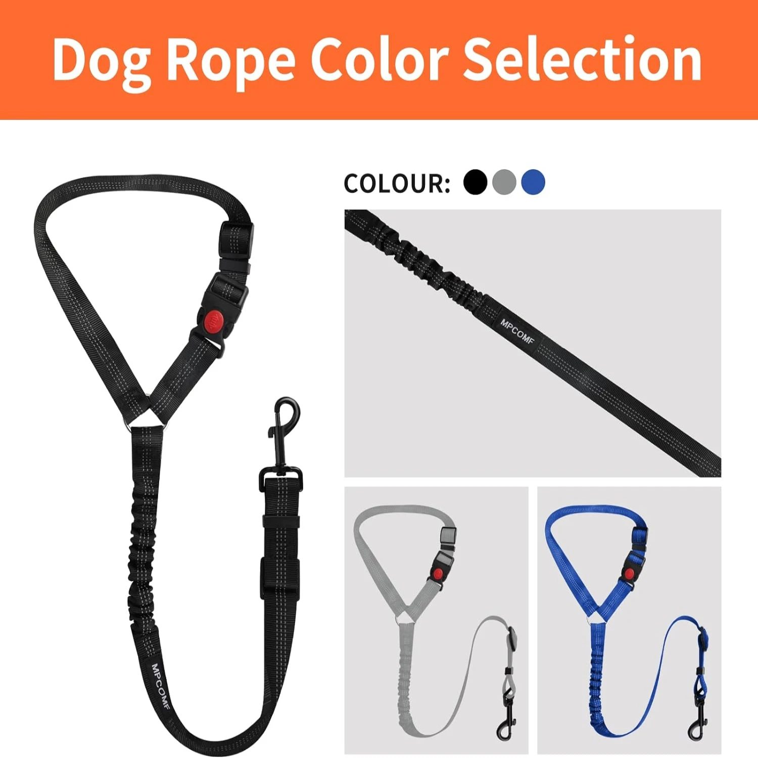 Stay calm and safe on the road with this reliable and durable Secure Adjustable Pet Seat Belt. Upgrade your pet's gear with this
Stay calm and safe on the road with this reliable and durable Secure Adjustable Pet Seat Belt. Upgrade your pet's gear with this