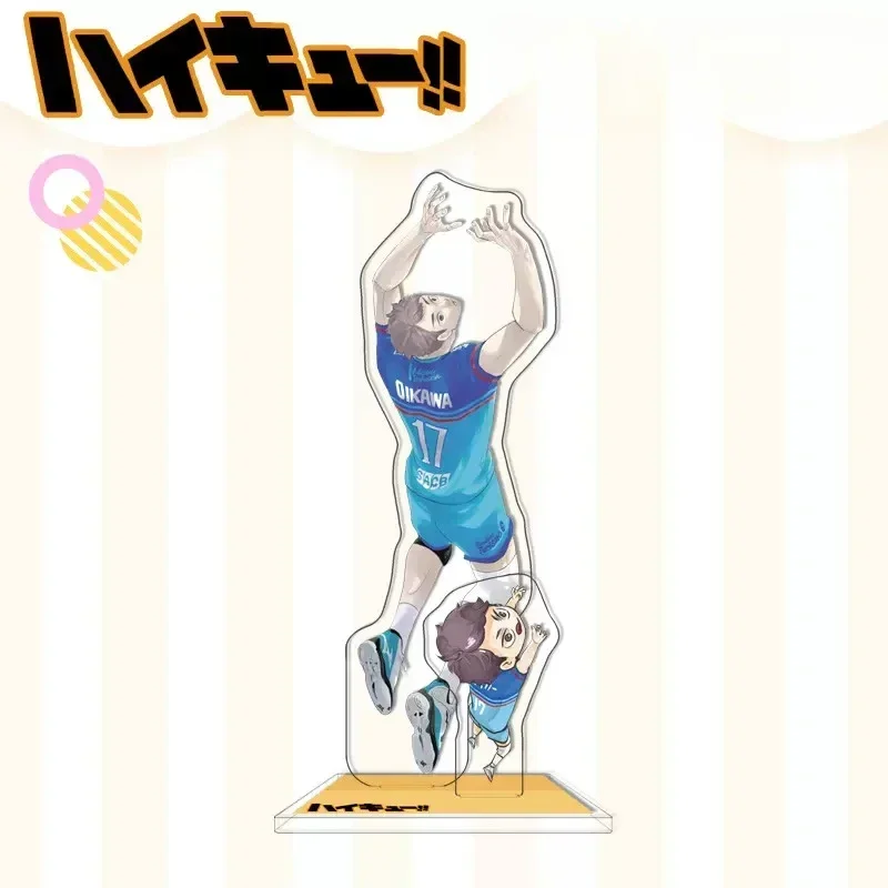 Hinata Shouyou Miya Osamu Haikyu Anime Acrylic Stand Volleyball Boys Double Insertion Model Desk Decoration Kids Toys
Hinata Shouyou Miya Osamu Haikyu Anime Acrylic Stand Volleyball Boys Double Insertion Model Desk Decoration Kids Toys