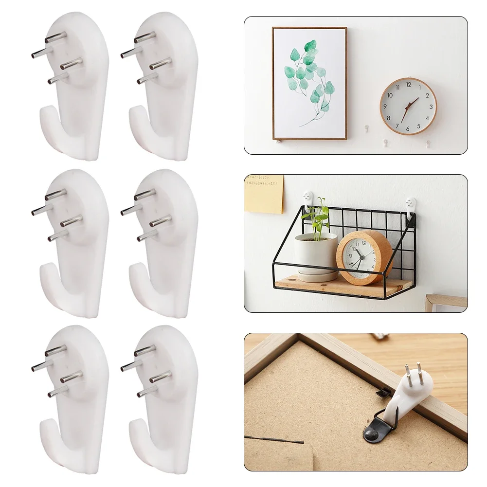 20pcs/set Photo Frame Hanging Hook White Painting Hook Plastic Invisible Wall Hooks Mount Photo Picture Nail Hook Hangers
20pcs/set Photo Frame Hanging Hook White Painting Hook Plastic Invisible Wall Hooks Mount Photo Picture Nail Hook Hangers