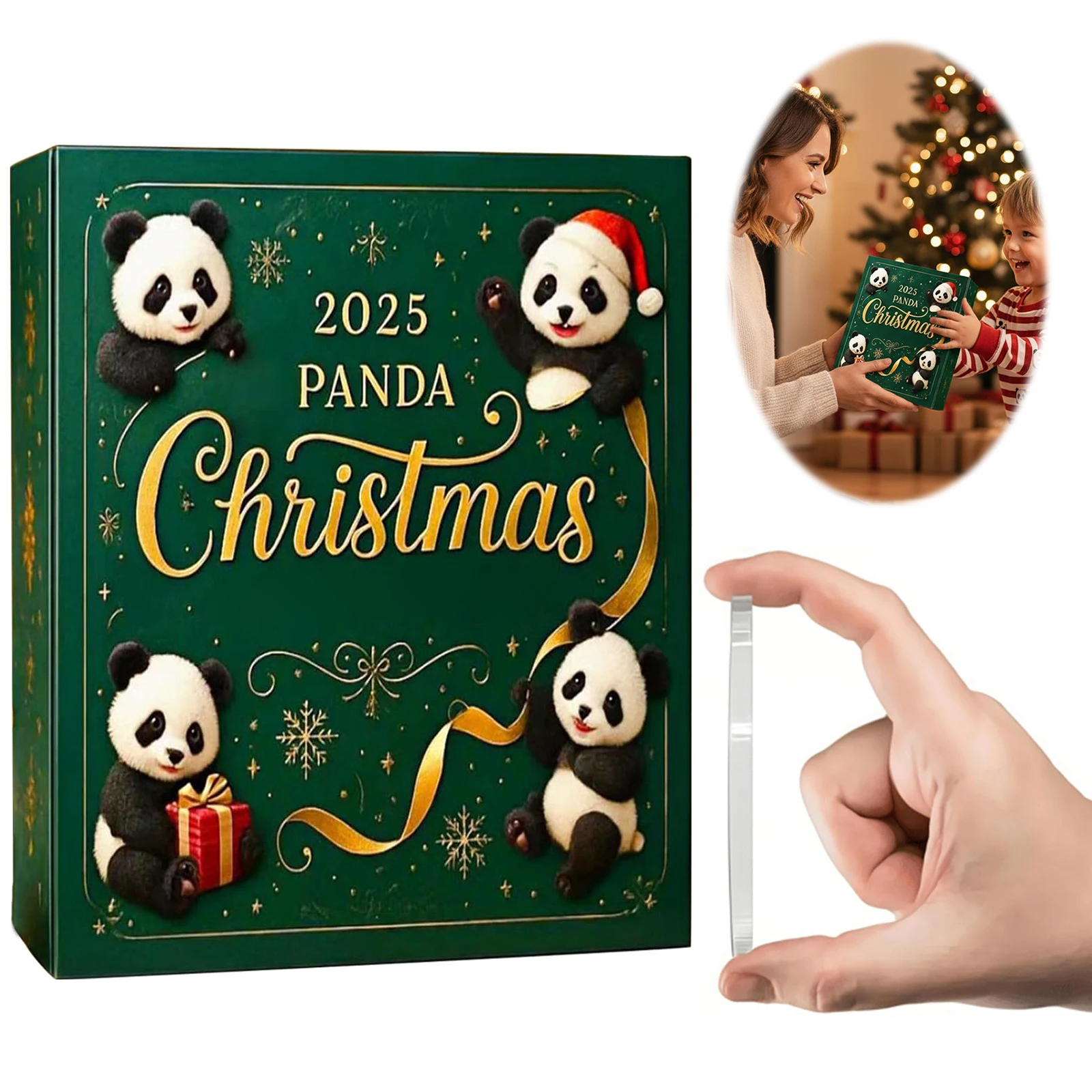 Panda 24 Days Christmas Countdown Calendar 2D Flat Acrylic Panda Ornaments Christmas Advent Calendar Holiday Countdown Calendar
Panda 24 Days Christmas Countdown Calendar 2D Flat Acrylic Panda Ornaments Christmas Advent Calendar Holiday Countdown Calendar