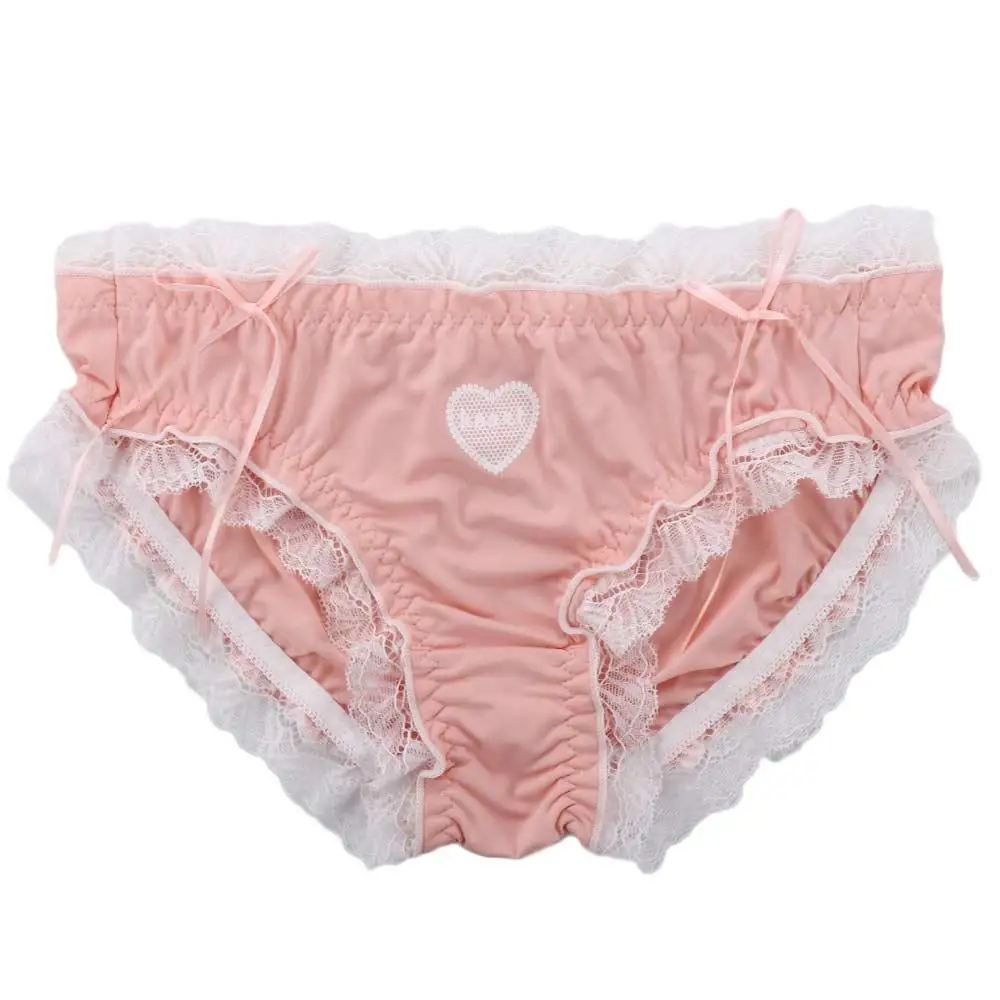 Sweet Breathable Comfortable Japanese Cotton Solid Color Women Underwear Low Waist Sexy Panties Lolita Lace Briefs
Sweet Breathable Comfortable Japanese Cotton Solid Color Women Underwear Low Waist Sexy Panties Lolita Lace Briefs