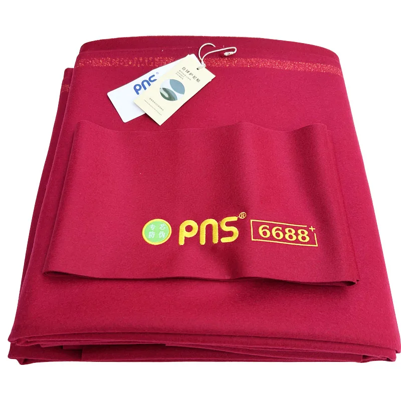 Premium Quality PNS 6688 Pool/Snooker Table Wool+Nylon Cloth High-end Tournament Level Billiard Felt for 9FT/12FT Table
Premium Quality PNS 6688 Pool/Snooker Table Wool+Nylon Cloth High-end Tournament Level Billiard Felt for 9FT/12FT Table