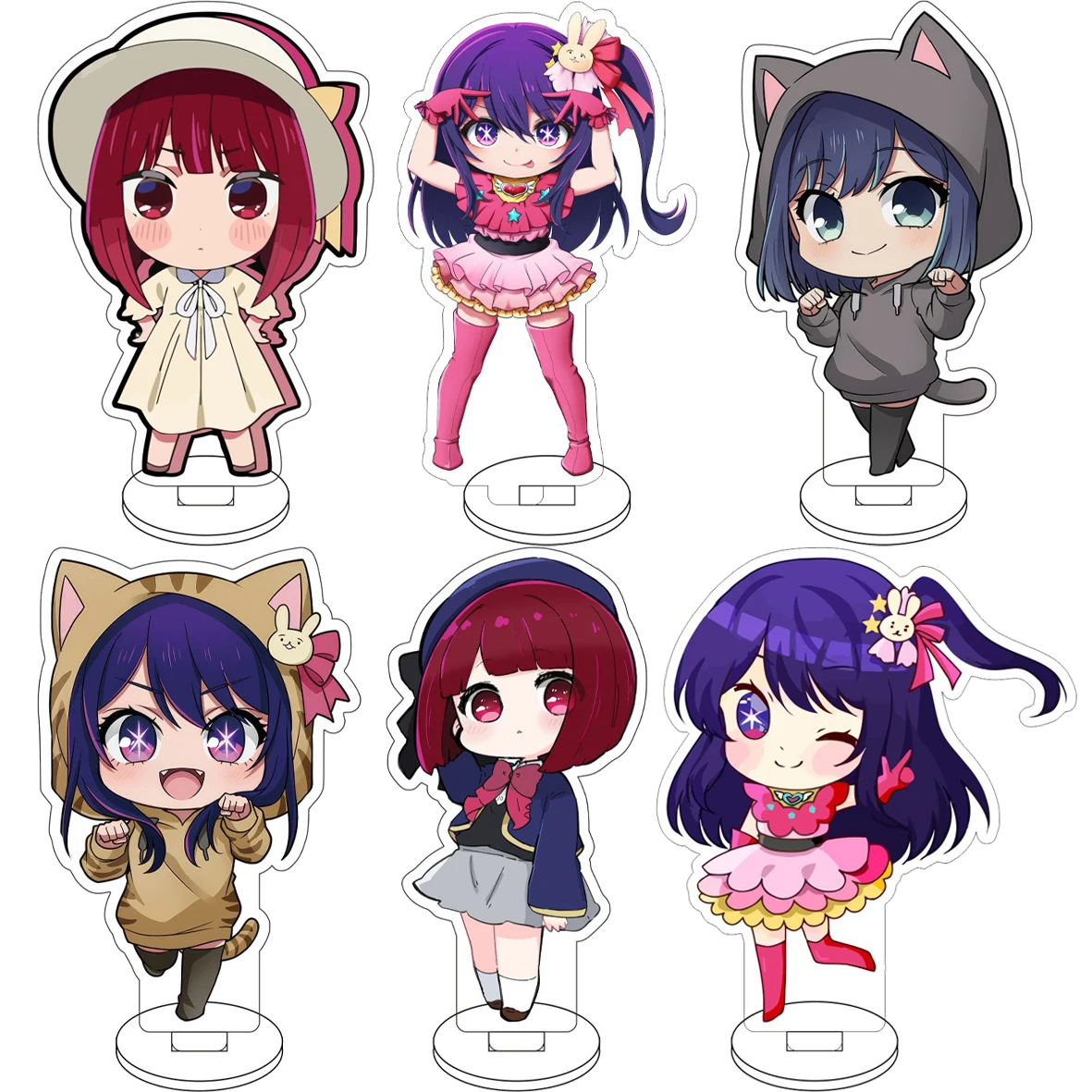10CM Anime Oshi no Ko Cos Hoshino Ai Arima Kana Kurokawa Akane MEM CYO Figure Acrylic Stand Cute Birthday Gifts Ornaments
10CM Anime Oshi no Ko Cos Hoshino Ai Arima Kana Kurokawa Akane MEM CYO Figure Acrylic Stand Cute Birthday Gifts Ornaments