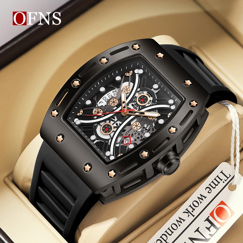 Top Brand Men's Watches Luxury Tonneau Dial Quartz Wristwatch Waterproof Luminous Chronograph Watch for Men Date Clock Male
Top Brand Men's Watches Luxury Tonneau Dial Quartz Wristwatch Waterproof Luminous Chronograph Watch for Men Date Clock Male
