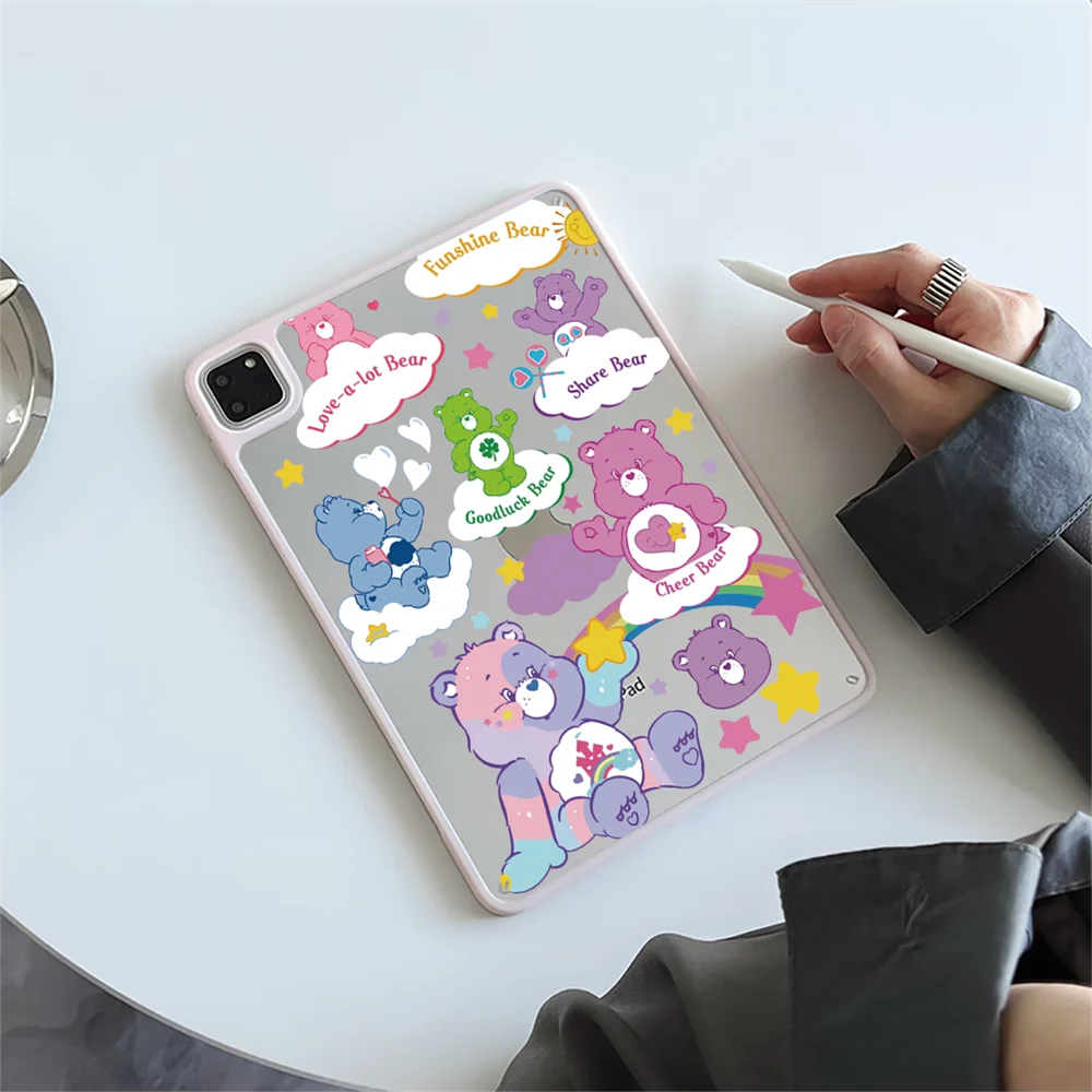 Cute Bear Acrylic Case for iPad A16 11th 2025 Air11 inch 2024 Pro11 Air 4 5 10th 9th 10.2 7th 8th 9th 10.5 Air3 Hard Cover
Cute Bear Acrylic Case for iPad A16 11th 2025 Air11 inch 2024 Pro11 Air 4 5 10th 9th 10.2 7th 8th 9th 10.5 Air3 Hard Cover