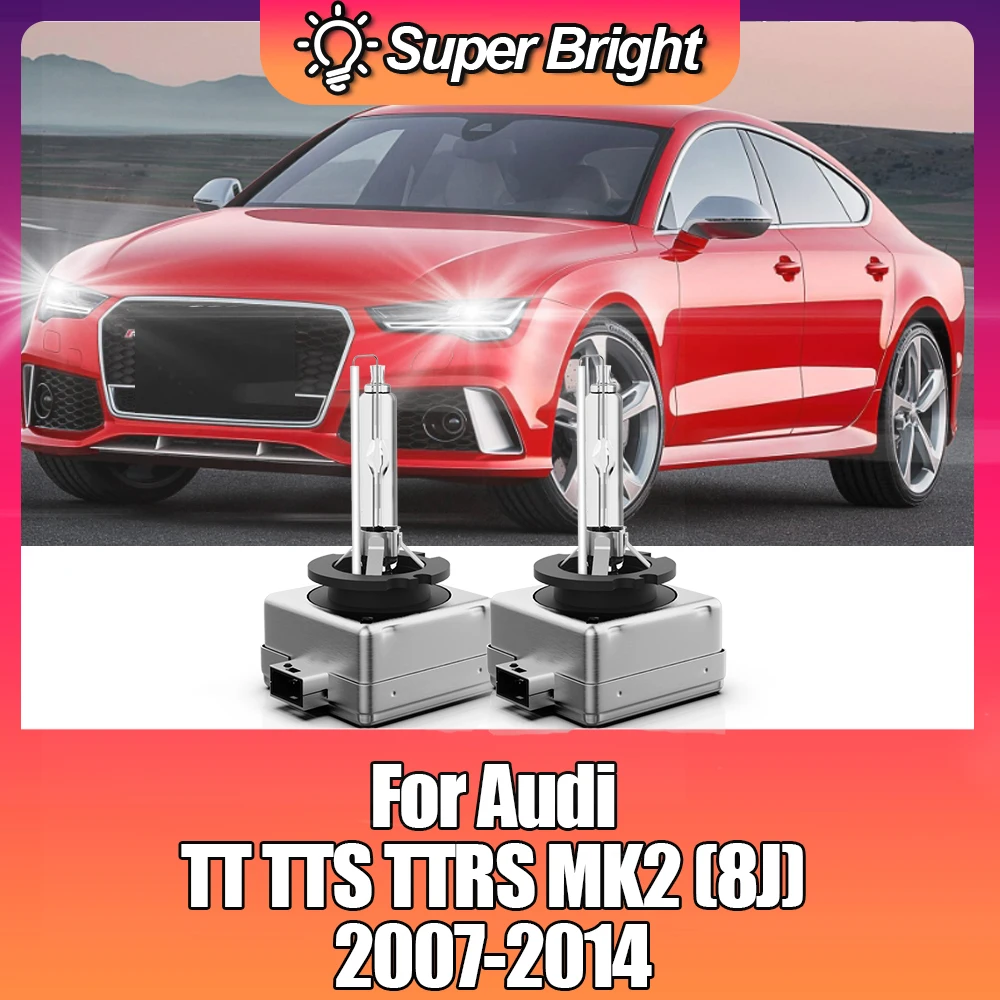 2 шт., 12 В, 35 Вт, автомобильная ксеноновая фара HID D1S Light 6000K 8000K 12000K для Audi TT TTS TTRS MK2 (8J) 2007-2010 2011 2012 2013 2014
2 шт., 12 В, 35 Вт, автомобильная ксеноновая фара HID D1S Light 6000K 8000K 12000K для Audi TT TTS TTRS MK2 (8J) 2007-2010 2011 2012 2013 2014