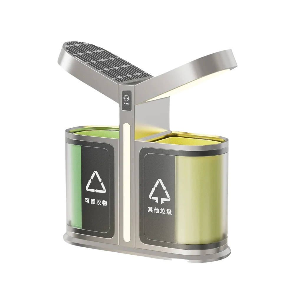 Умная корзина для мусора и переработки на солнечной энергии с радиоприемником и системой освещения для наружной рекламы
Умная корзина для мусора и переработки на солнечной энергии с радиоприемником и системой освещения для наружной рекламы