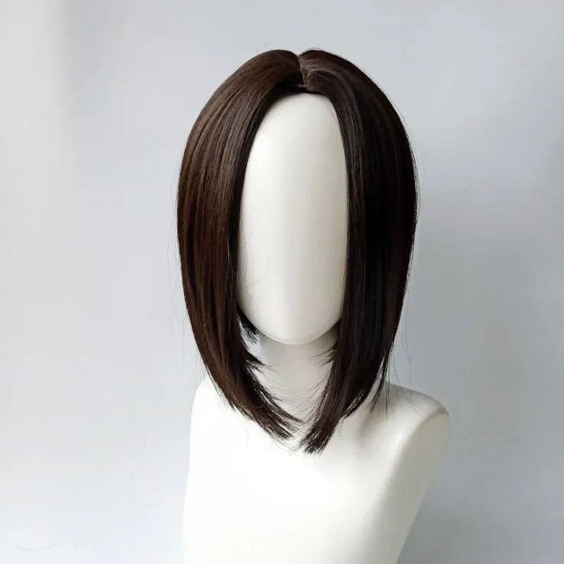 New synthetic fiber fashion wig female shoulder length trim face short straight hair high temperature silk full head cover
New synthetic fiber fashion wig female shoulder length trim face short straight hair high temperature silk full head cover