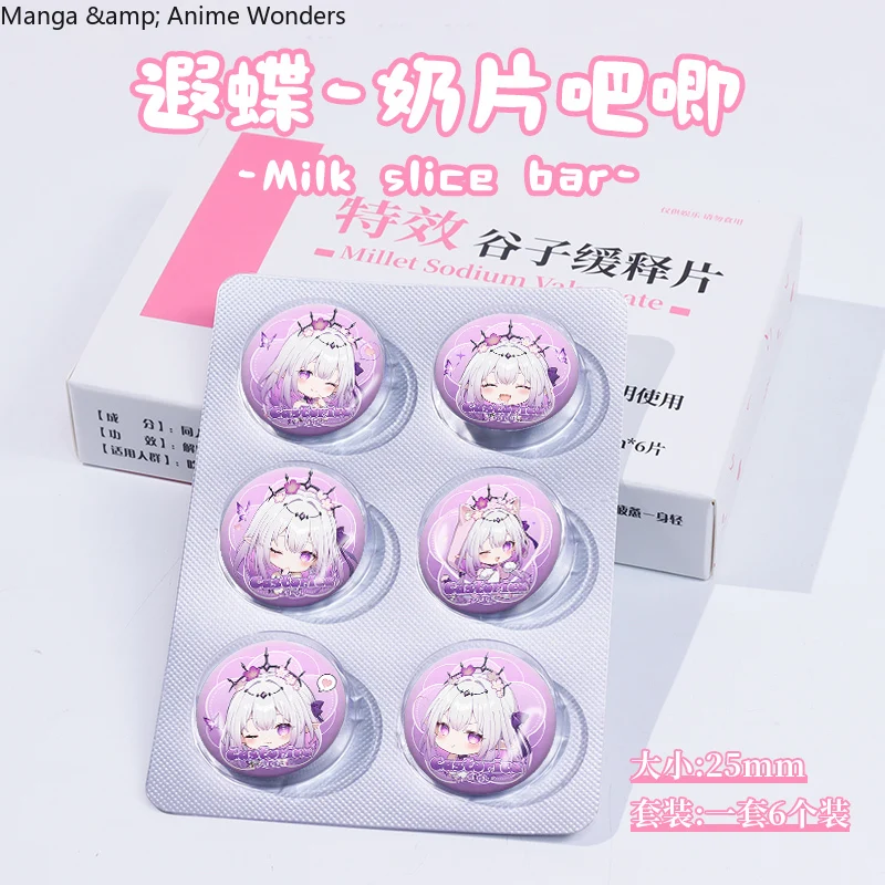 Игра аниме Honkai: Star Rail Castorice Kawaii Q-версия мини-значок AndWobble Косплей Рождественский подарок Милая коллекция ролевых игр Новая
Игра аниме Honkai: Star Rail Castorice Kawaii Q-версия мини-значок AndWobble Косплей Рождественский подарок Милая коллекция ролевых игр Новая