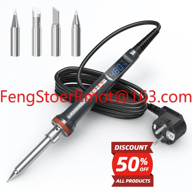 100W/200W High Power LCD Digital Display Soldering Iron Belt Switch with Sleep Function handskit
100W/200W High Power LCD Digital Display Soldering Iron Belt Switch with Sleep Function handskit