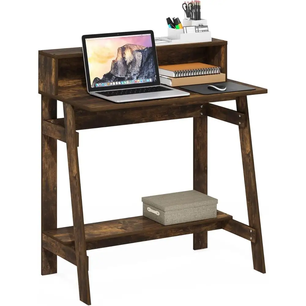 Simplistic Desk, 32" Wide Gaming Desk with Monitor Stand, A Frame Computer Desk with Shelf, Office Desk for Home Office,
Simplistic Desk, 32" Wide Gaming Desk with Monitor Stand, A Frame Computer Desk with Shelf, Office Desk for Home Office,