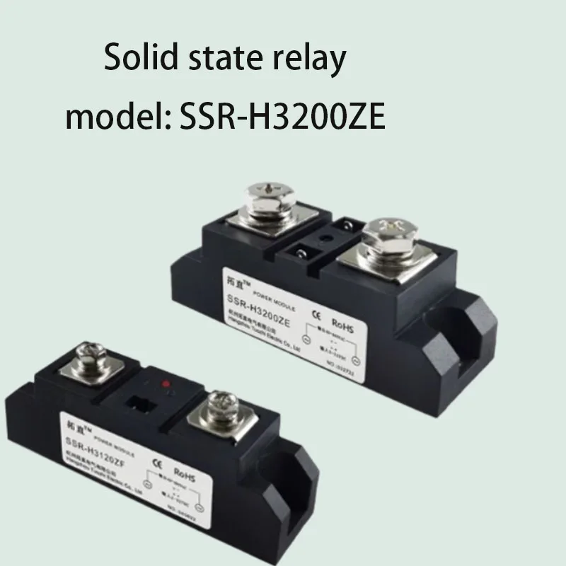 Solid state relay equipment accessories model SSR-H3200ZE, complete specifications 120A-400A CNC accessories
Solid state relay equipment accessories model SSR-H3200ZE, complete specifications 120A-400A CNC accessories