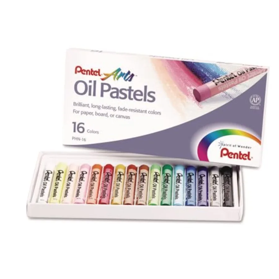Arts Oil Pastels, 16 Color Set PHN-16
Arts Oil Pastels, 16 Color Set PHN-16